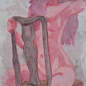 seated nude